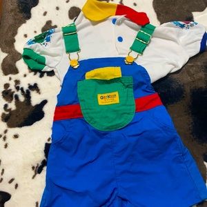 Vintage Oshkosh set color block
